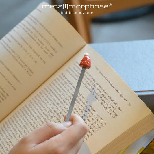 Little Red Riding Hood Cultural and Creative Alloy 3D Bookmark - Original, Exquisite and Miniature Gift