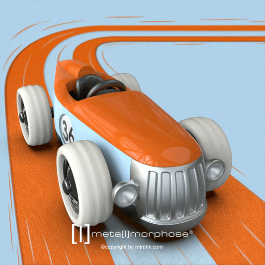Vintage racing car keychain bag charm, high-end, exquisite, cool, creative birthday gift