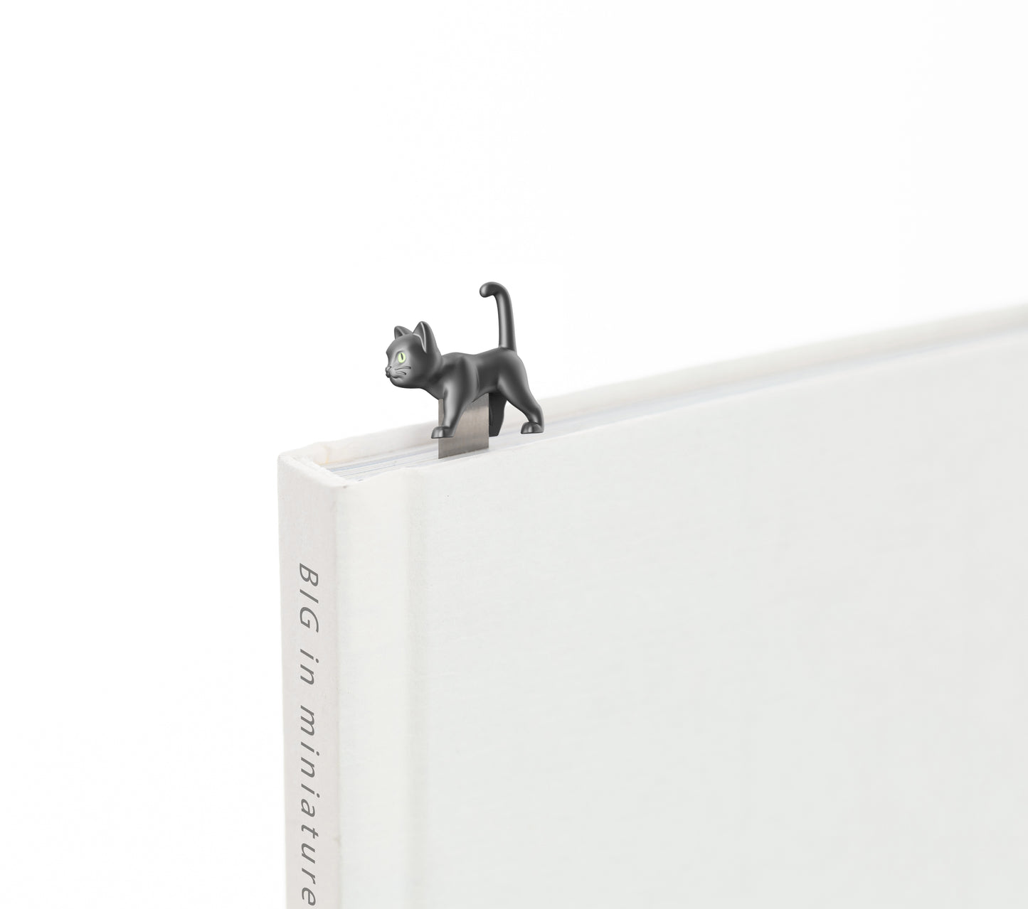Black Cat 3D Bookmark - Original Alloy Cultural and Creative Gift for Birthday